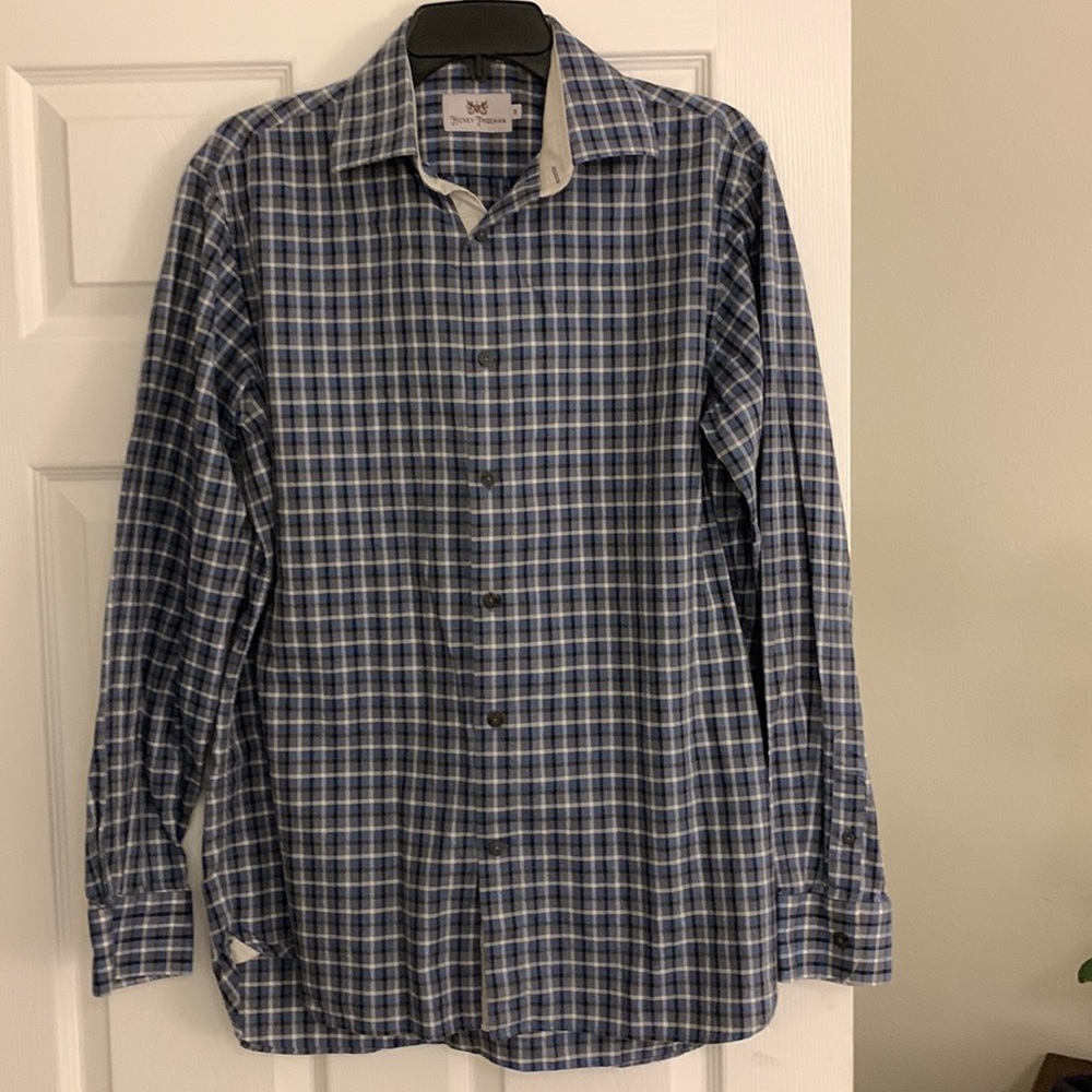 Hickey Freeman button down shirt